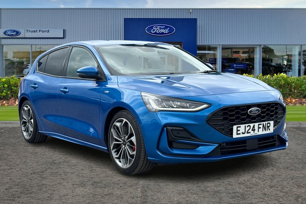 Ford Focus 1.0T Ecoboost Mhev St-line X Hatchback Blue