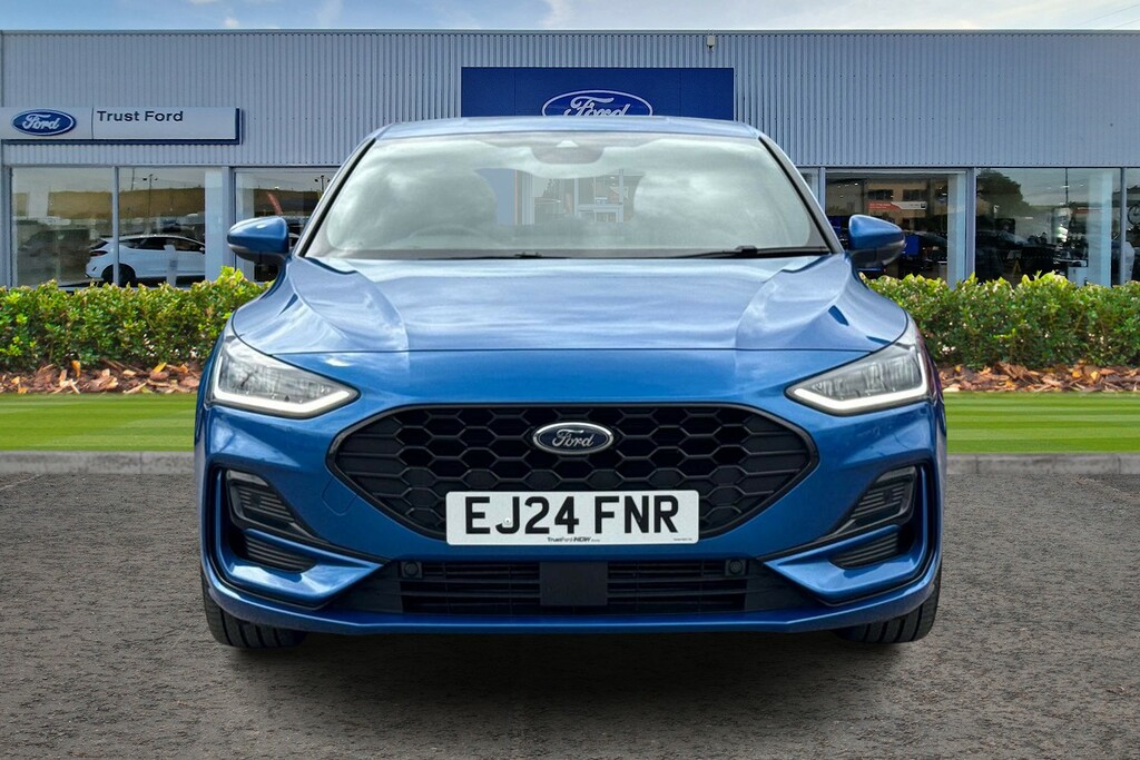 Ford Focus 1.0T Ecoboost Mhev St-line X Hatchback EJ24FNR Blue #6