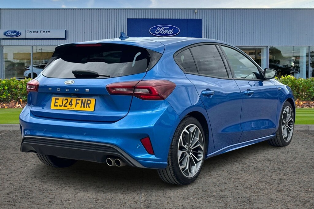 Ford Focus 1.0T Ecoboost Mhev St-line X Hatchback EJ24FNR Blue #4
