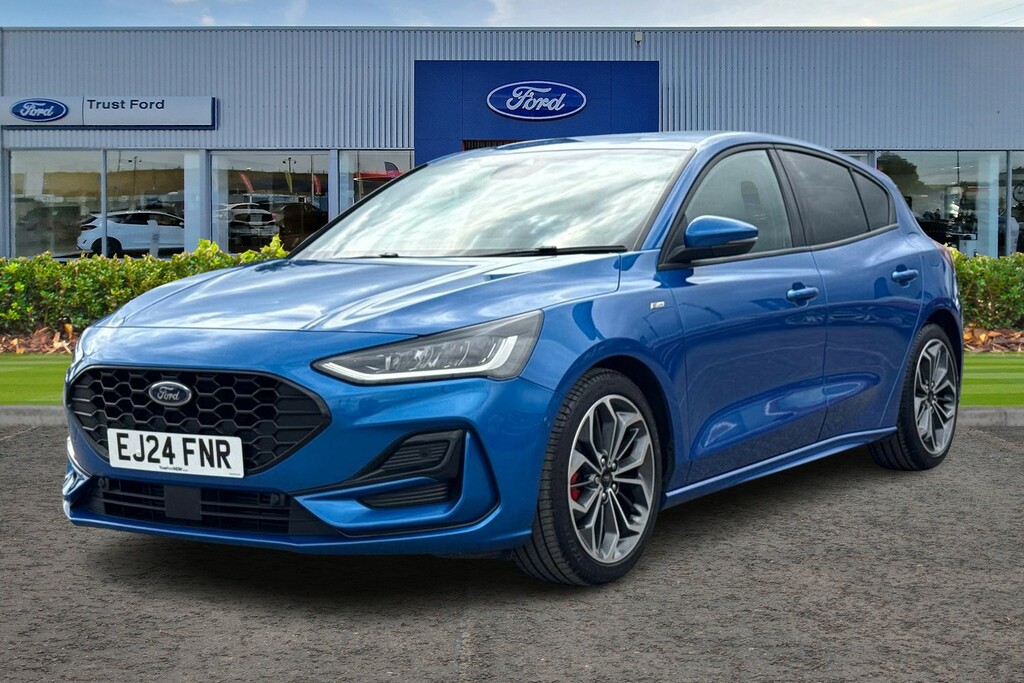 Ford Focus 1.0T Ecoboost Mhev St-line X Hatchback EJ24FNR Blue #5