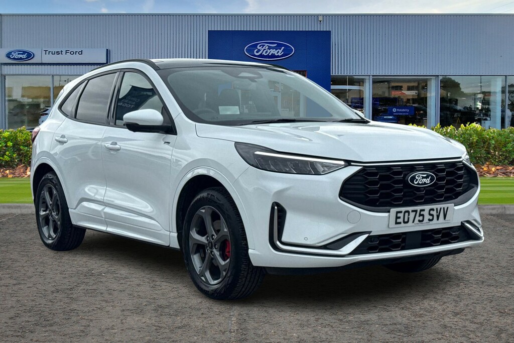 Ford Kuga 2.5 Phev St-line Cvt- With Heads Up Display White