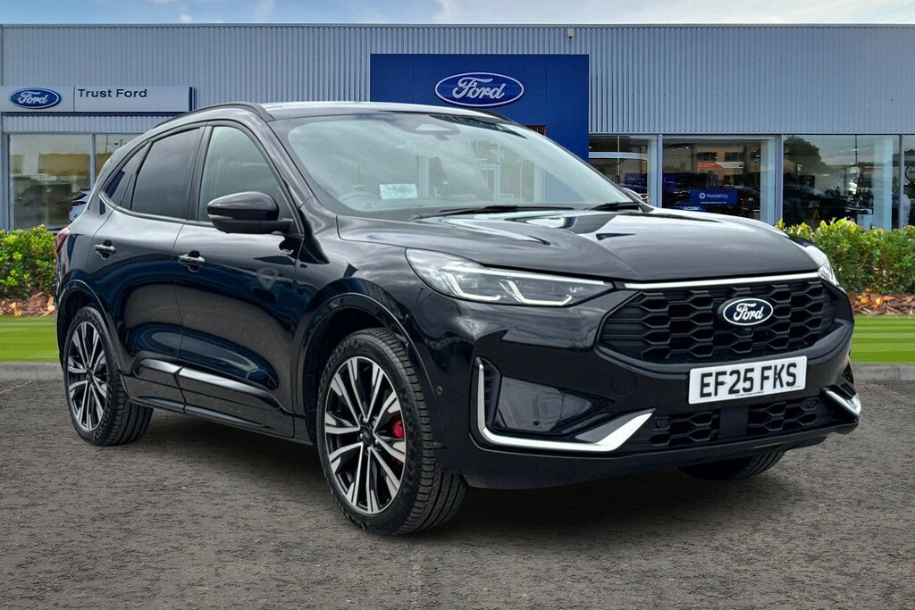 Ford Kuga 2.5H Duratec St-line X Suv Hybrid Cvt A Black