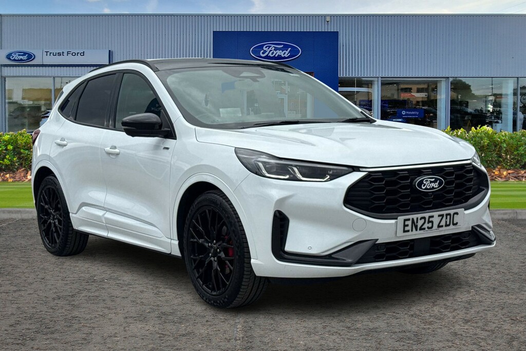 Ford Kuga 2.5 Fhev St-line X Black Package Cvt- With Pan White
