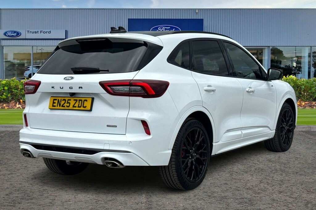 Ford Kuga 2.5 Fhev St-line X Black Package Cvt- With Pan EN25ZDC White #4