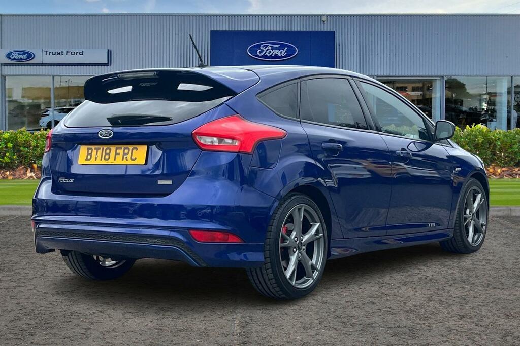 Ford Focus 1.0T Ecoboost St-line X Hatchback Manua BT18FRC Blue #4