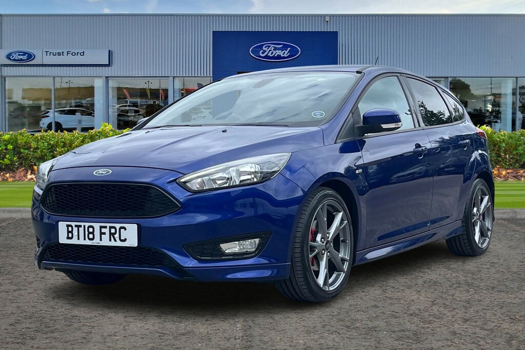 Ford Focus 1.0T Ecoboost St-line X Hatchback Manua BT18FRC Blue #5