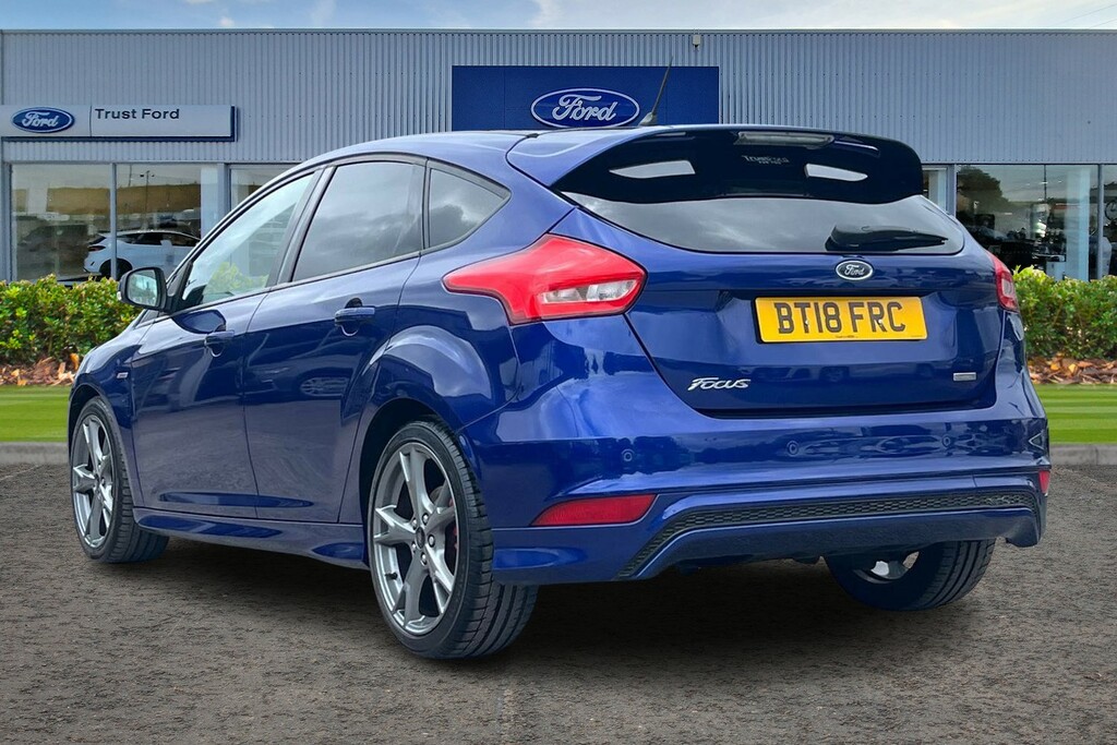 Ford Focus 1.0T Ecoboost St-line X Hatchback Manua BT18FRC Blue #2