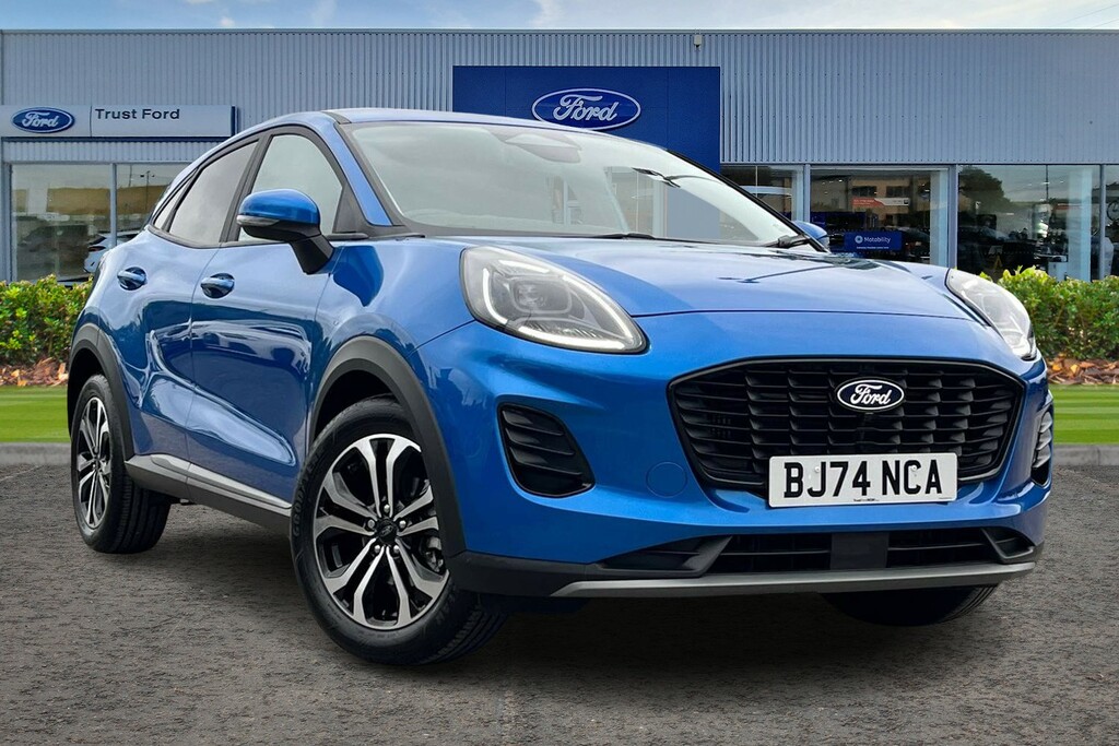 Ford Puma 1.0 Ecoboost Hybrid Mhev Titanium Sync 4 - Blue