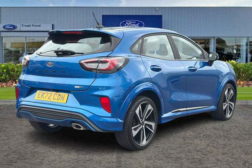 Ford Puma 1.0 Ecoboost Hybrid Mhev St-line With Power Ta Blue #4