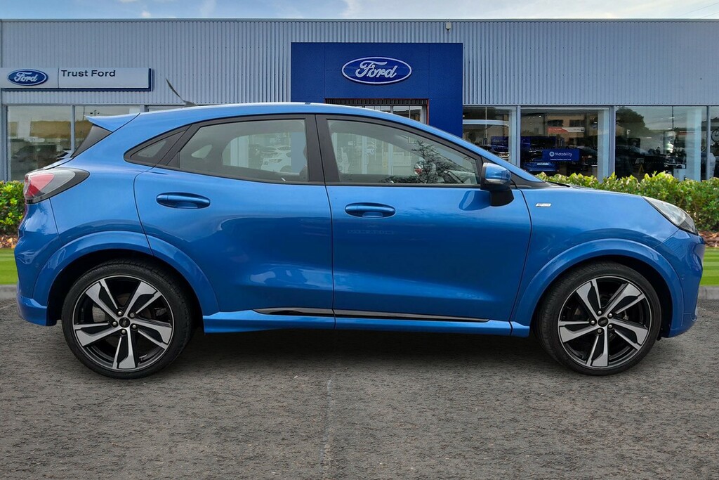Ford Puma 1.0 Ecoboost Hybrid Mhev St-line With Power Ta Blue #3