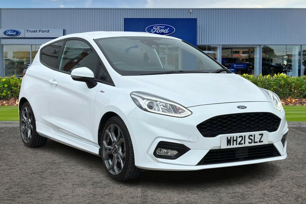 Ford Fiesta 1.0T Ecoboost St-line Edition Hatchback White