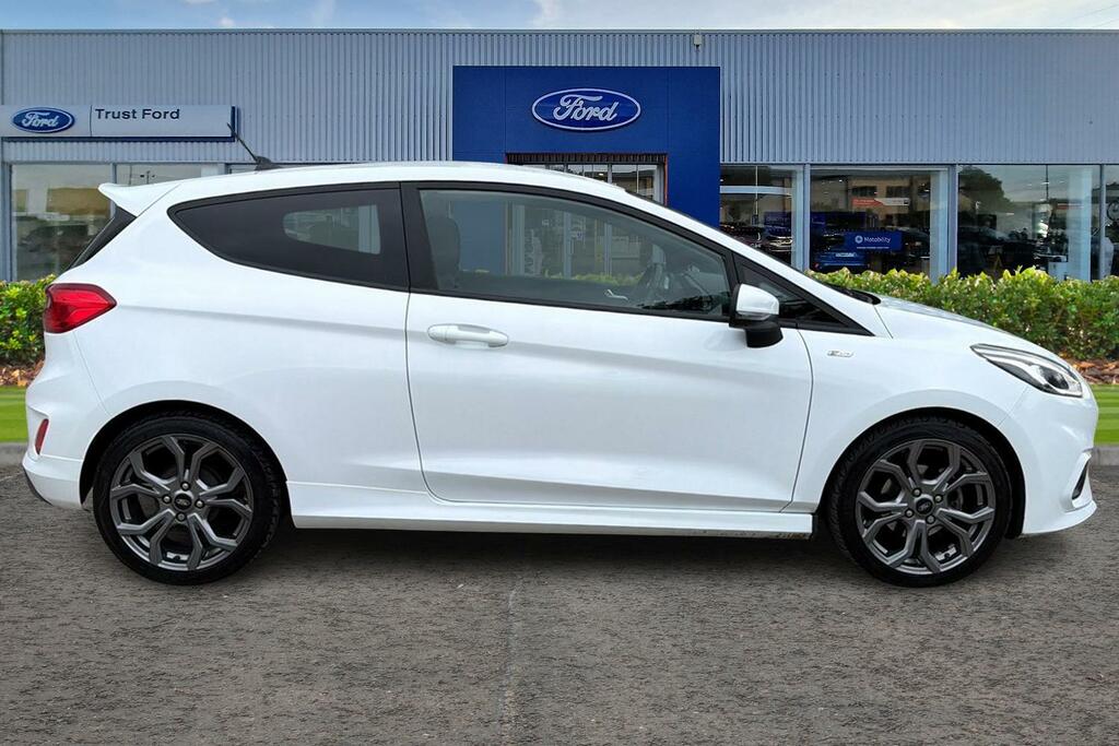 Ford Fiesta 1.0T Ecoboost St-line Edition Hatchback WH21SLZ White #3