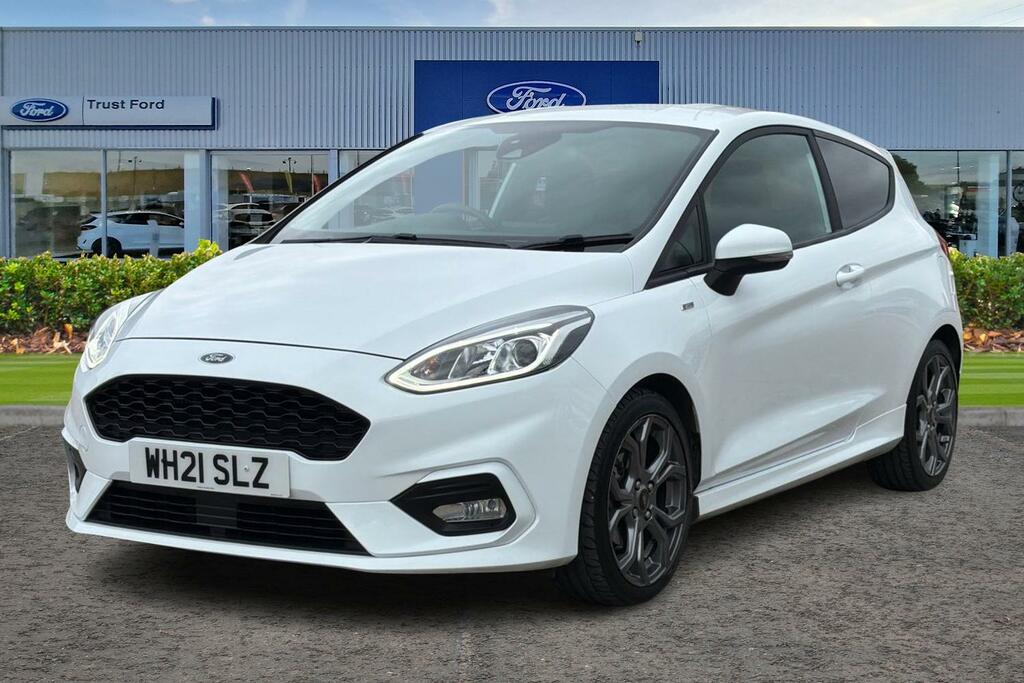Ford Fiesta 1.0T Ecoboost St-line Edition Hatchback WH21SLZ White #5