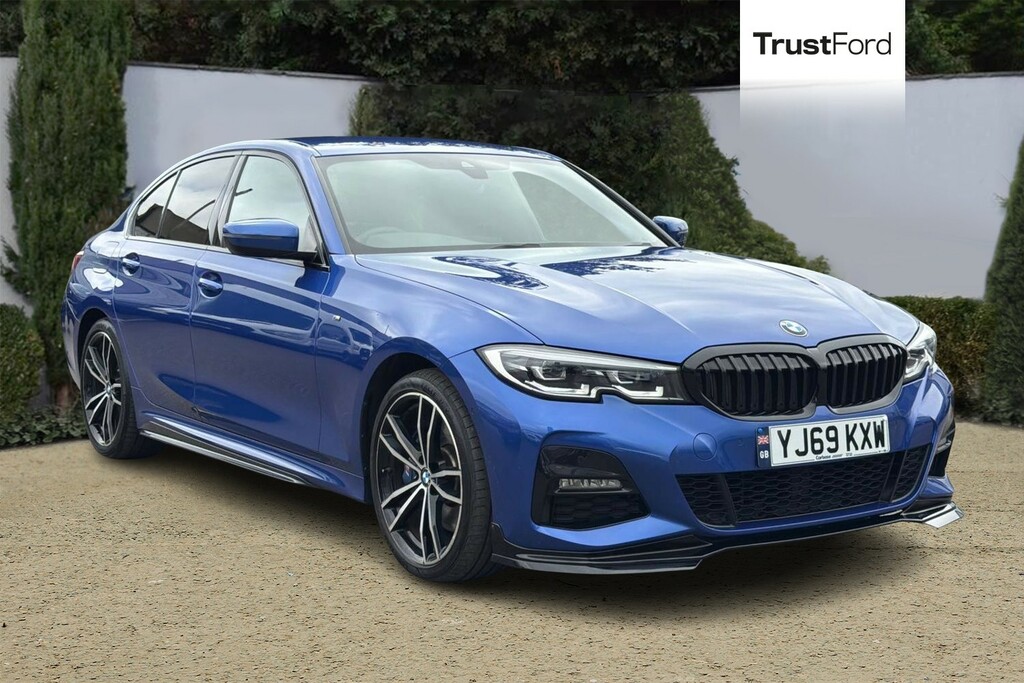 BMW 3 Series 2.0 330E 12Kwh M Sport Saloon Plug-in H Blue