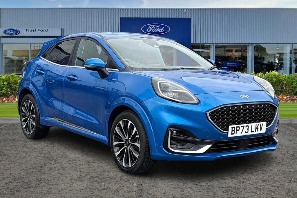 Ford Puma 1.0T Ecoboost Mhev St-line Vignale Suv Blue