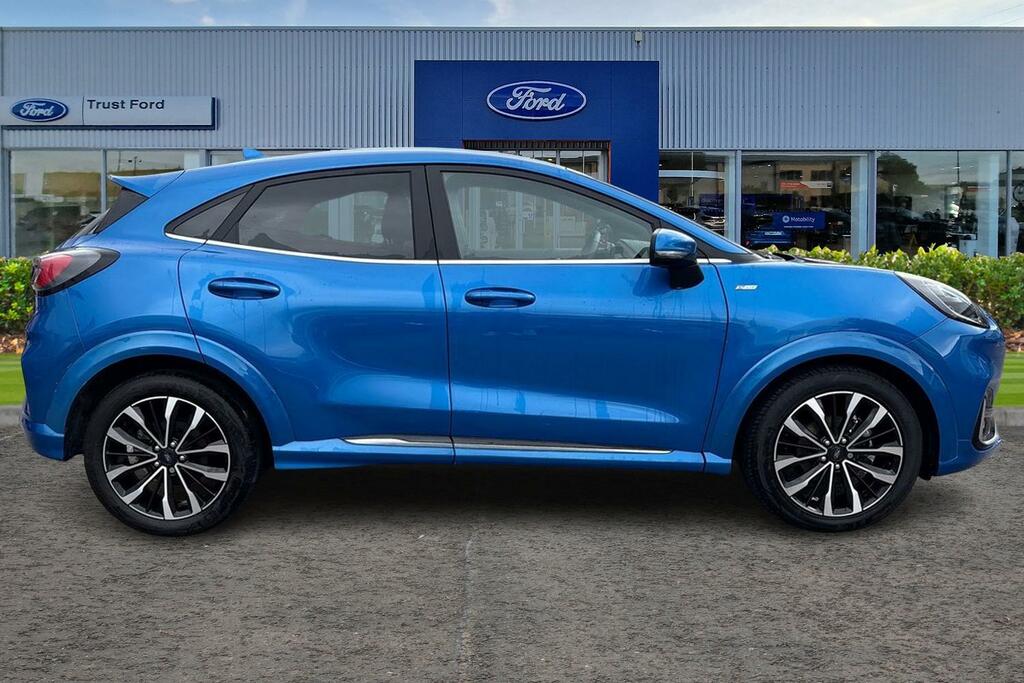 Ford Puma 1.0T Ecoboost Mhev St-line Vignale Suv Blue #3