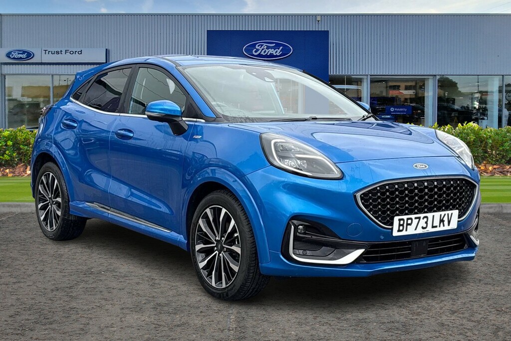 Ford Puma 1.0T Ecoboost Mhev St-line Vignale Suv Blue
