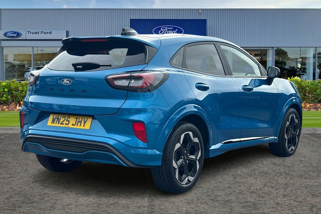 Ford Puma 1.0 Ecoboost Hybrid Mhev 155 St-line X Dct Blue #4