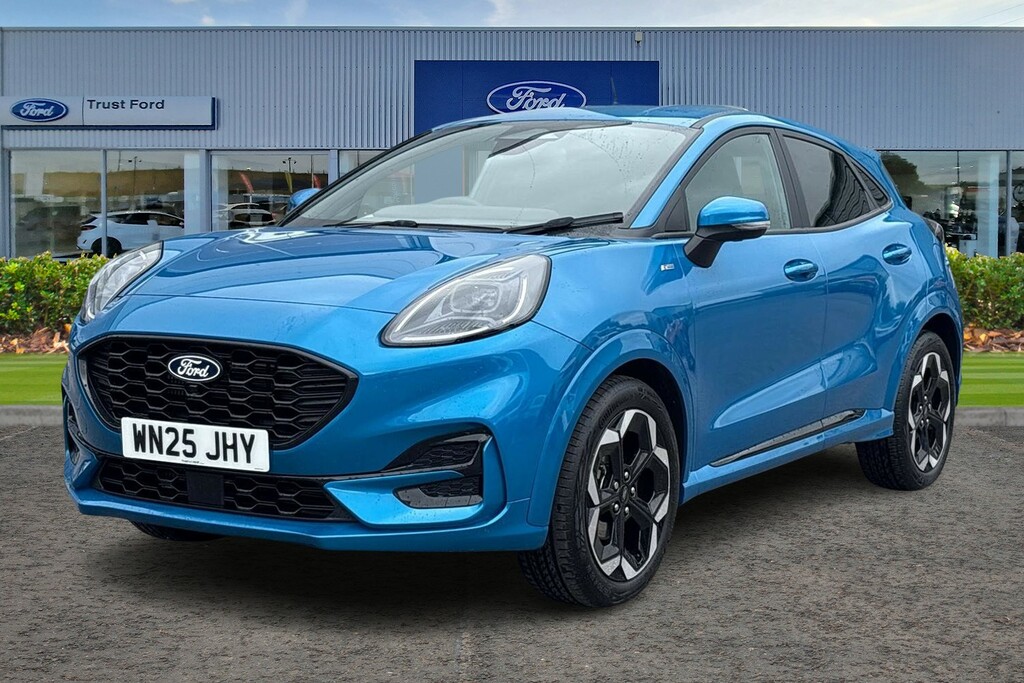 Ford Puma 1.0 Ecoboost Hybrid Mhev 155 St-line X Dct Blue #5