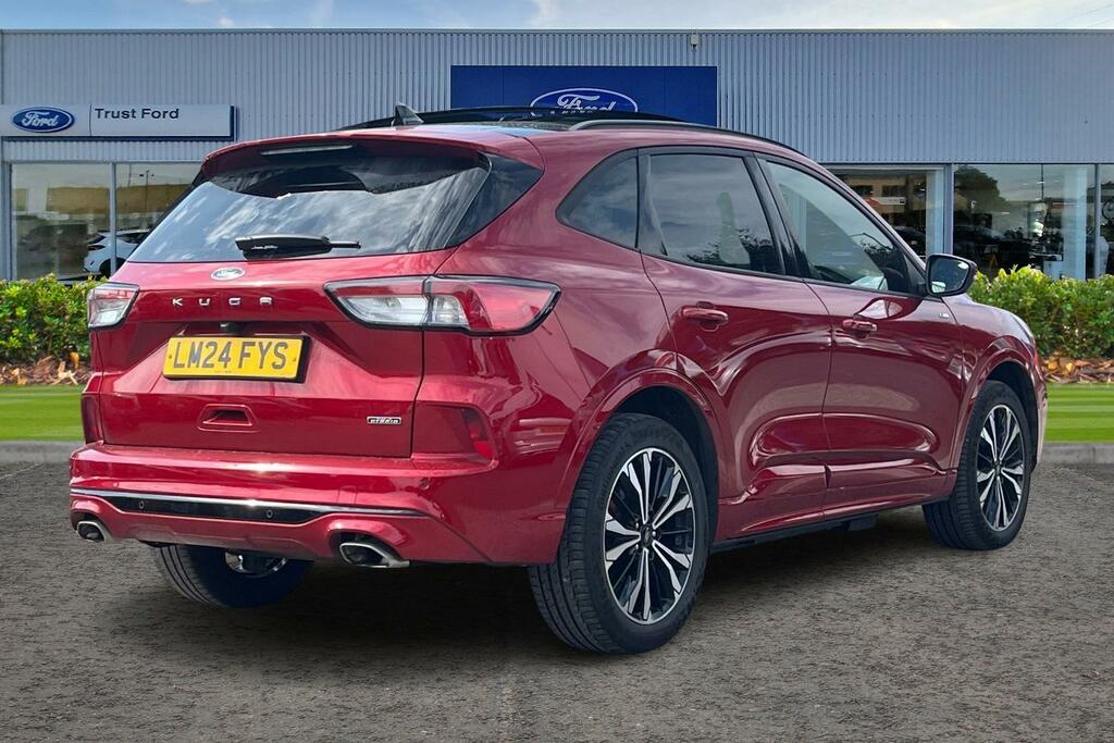 Ford Kuga 2.5 Duratec 14.4Kwh St-line X Edition Suv Petr LM24FYS Red #4