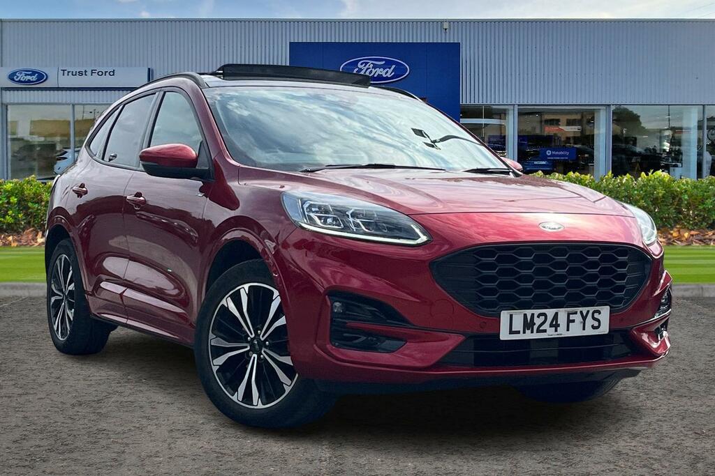 Ford Kuga 2.5 Duratec 14.4Kwh St-line X Edition Suv Petr LM24FYS Red