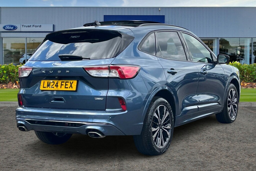 Ford Kuga 2.5 Duratec 14.4Kwh St-line X Edition Suv Petr LM24FEX Blue #4