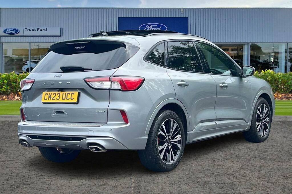 Ford Kuga 2.5H Duratec St-line X Edition Suv Hybr CK23UCC Silver #4