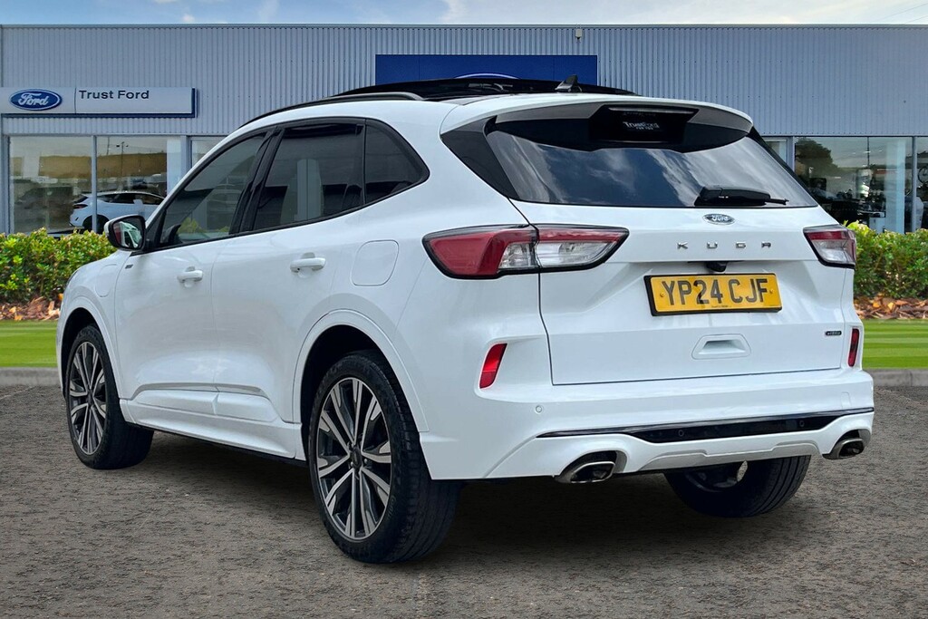 Ford Kuga 2.5 Duratec 14.4Kwh St-line X Edition Suv Petr YP24CJF White #2