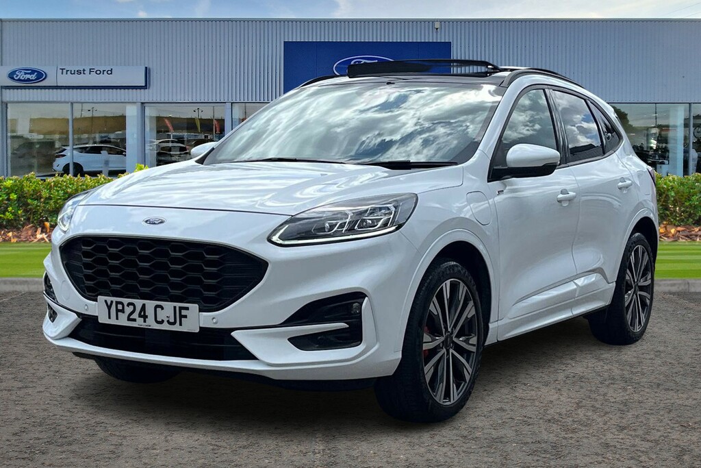 Ford Kuga 2.5 Duratec 14.4Kwh St-line X Edition Suv Petr YP24CJF White #5