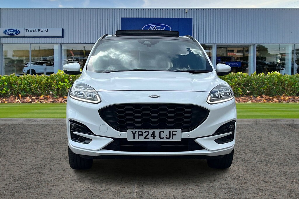 Ford Kuga 2.5 Duratec 14.4Kwh St-line X Edition Suv Petr YP24CJF White #6