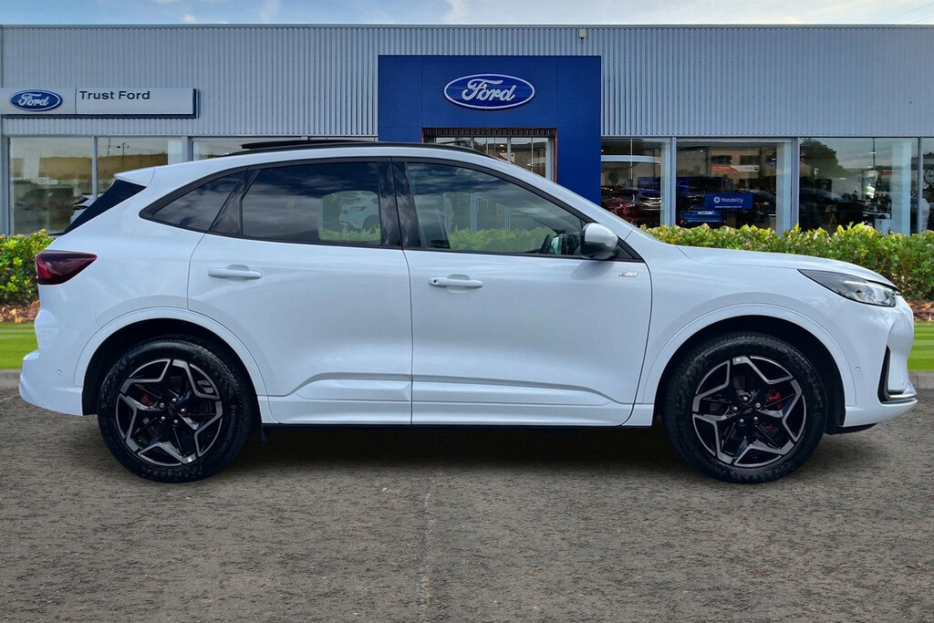 Ford Kuga 2.5 Duratec 14.4Kwh St-line X Suv Plug- LM74DXS White #4