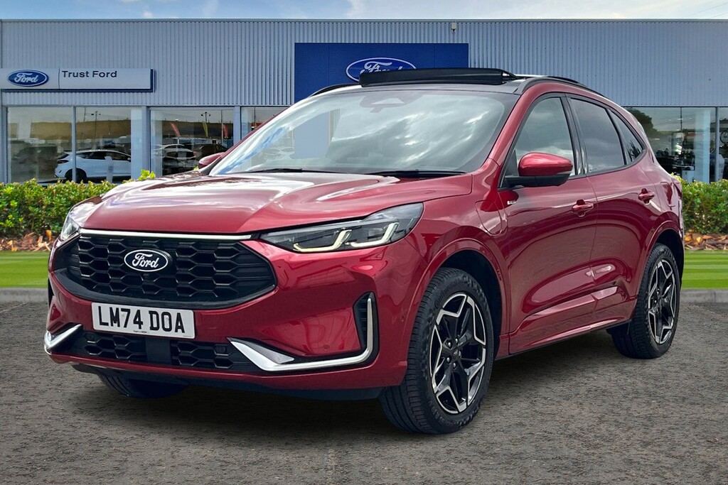Ford Kuga 2.5 Duratec 14.4Kwh St-line X Suv Plug- LM74DOA Red #5