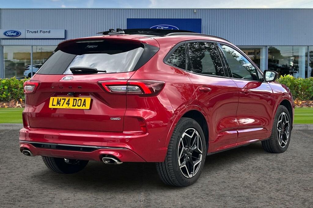 Ford Kuga 2.5 Duratec 14.4Kwh St-line X Suv Plug- LM74DOA Red #4
