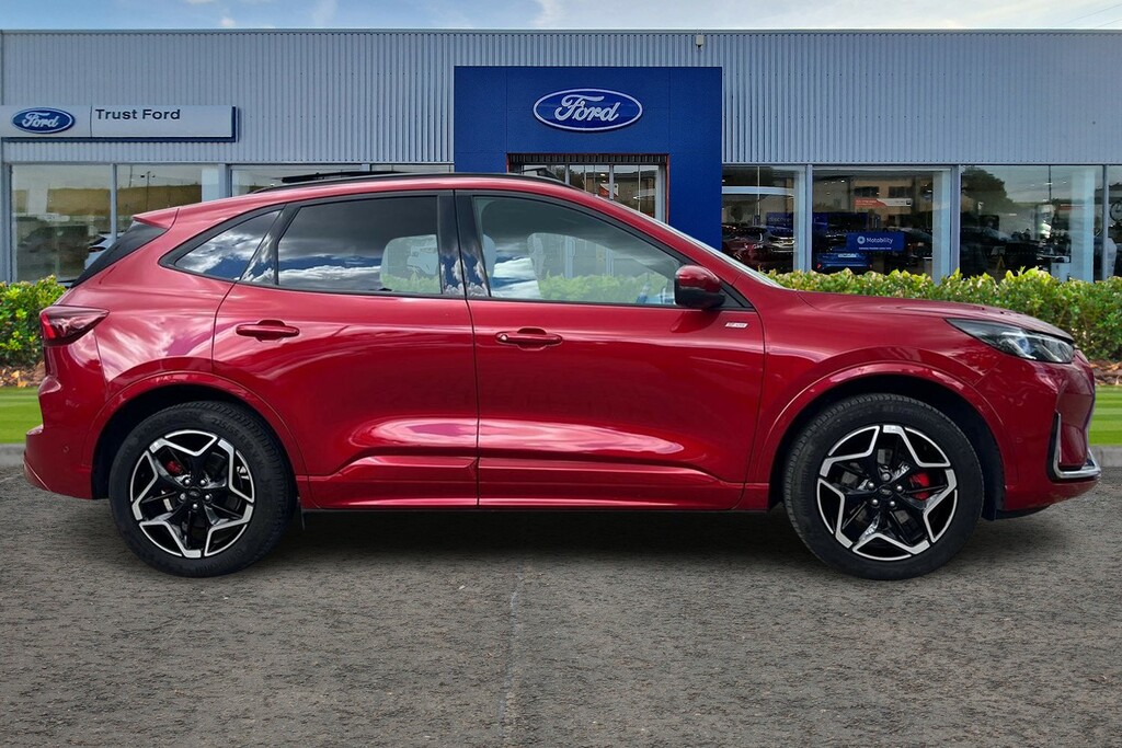 Ford Kuga 2.5 Duratec 14.4Kwh St-line X Suv Plug- LM74DOA Red #3