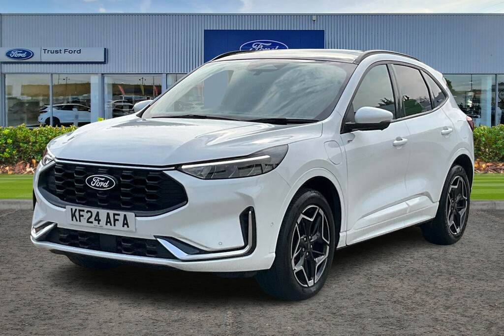 Ford Kuga 2.5 Duratec 14.4Kwh St-line X Suv Plug- KF24AFA White #5
