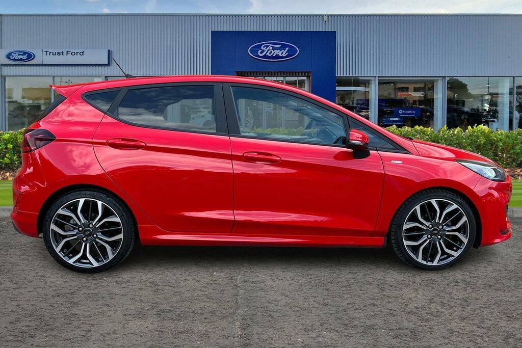 Ford Fiesta 1.0 Ecoboost Hybrid Mhev 125 St-line X YGZ8816 Red #3