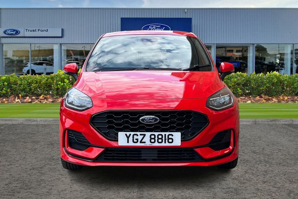 Ford Fiesta 1.0 Ecoboost Hybrid Mhev 125 St-line X YGZ8816 Red #6