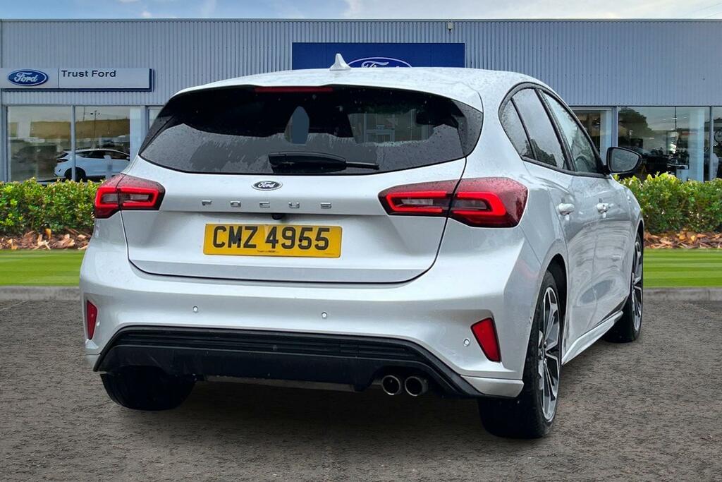 Ford Focus 1.0 Ecoboost St-line X CMZ4955 Silver #4