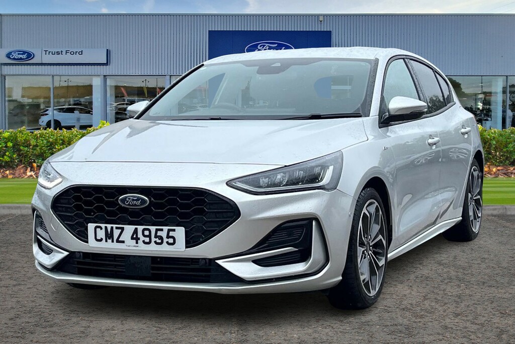 Ford Focus 1.0 Ecoboost St-line X CMZ4955 Silver #5