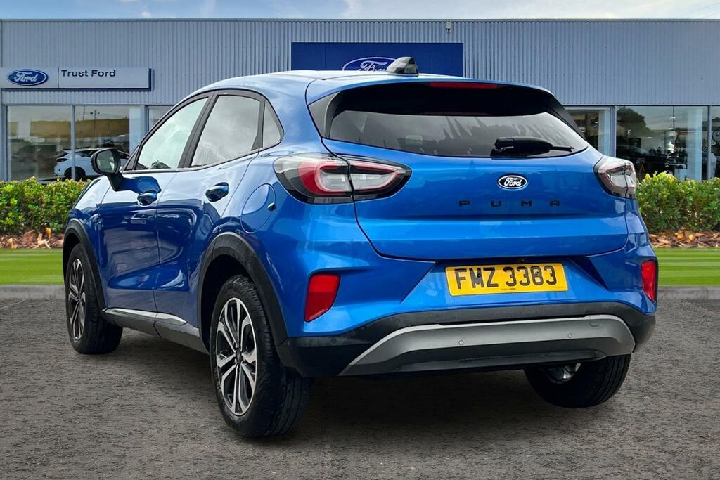 Ford Puma 1.0 Ecoboost Hybrid Mhev Titanium 5Dr- Parking Sen Blue #2