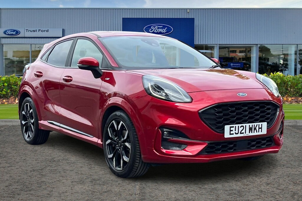 Ford Puma 1.0L Ecoboost 125Ps Hybrid Mhev St-line X Manu Red