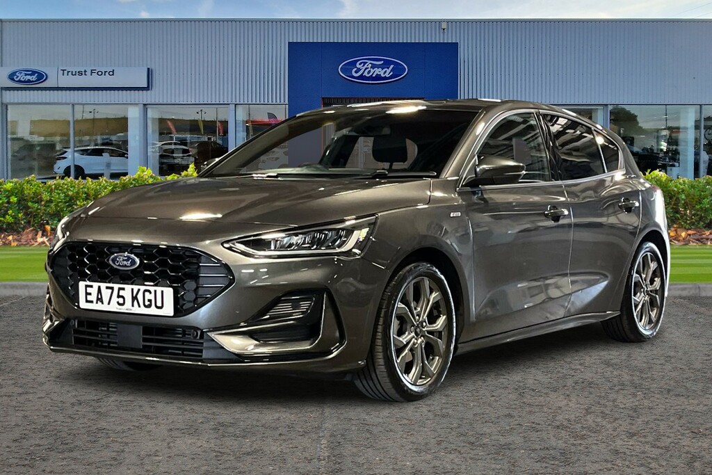 Ford Focus 1.0T Ecoboost Mhev St-line Hatchback Hy EA75KGU Grey #5