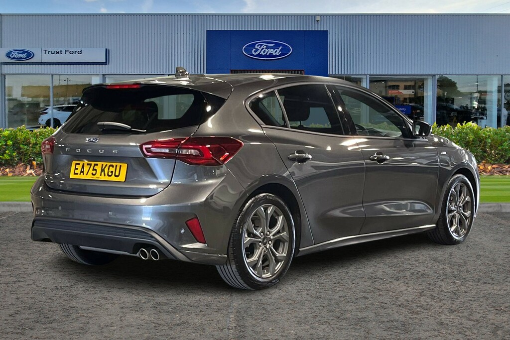 Ford Focus 1.0T Ecoboost Mhev St-line Hatchback Hy EA75KGU Grey #4