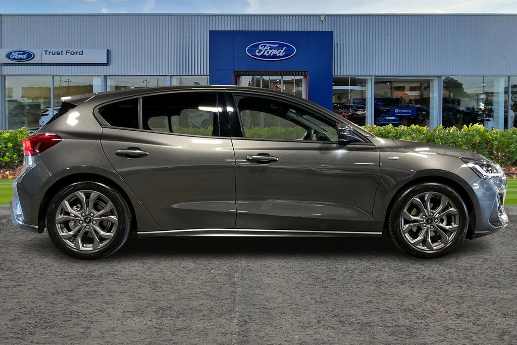 Ford Focus 1.0T Ecoboost Mhev St-line Hatchback Hy EA75KGU Grey #3