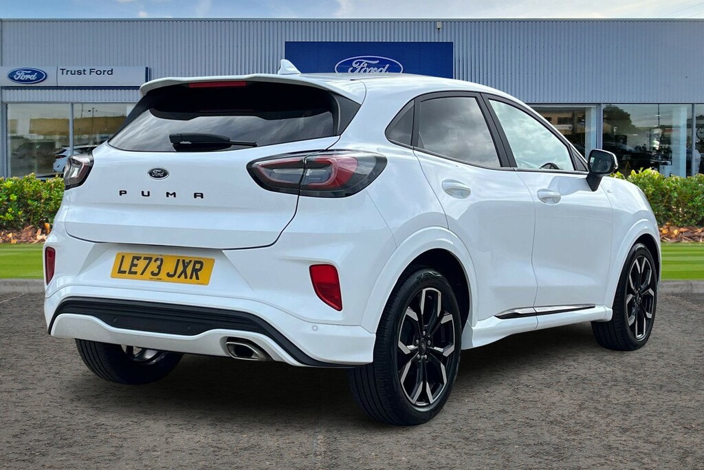 Ford Puma 1.0T Ecoboost Mhev St-line X Suv Hybrid White #4