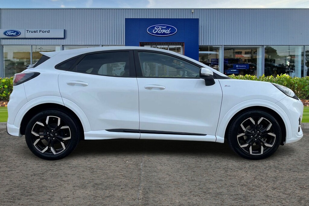 Ford Puma 1.0T Ecoboost Mhev St-line X Suv Hybrid White #3