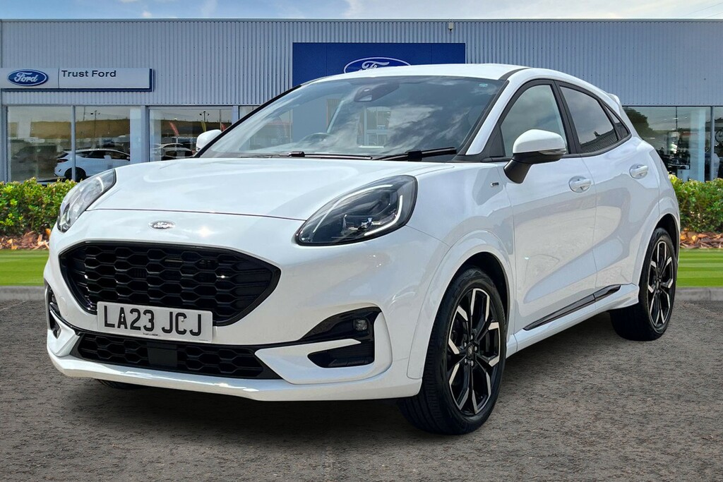 Ford Puma 1.0T Ecoboost Mhev St-line X Suv Hybrid White #5