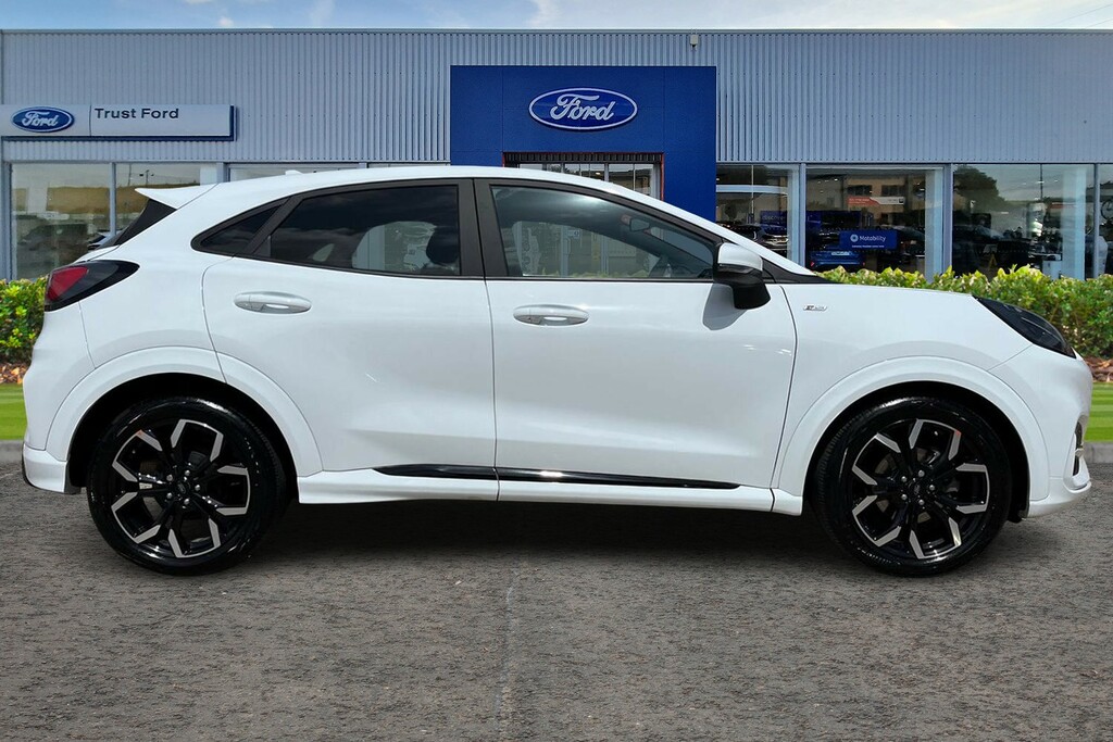 Ford Puma 1.0T Ecoboost Mhev St-line X Suv Hybrid White #3