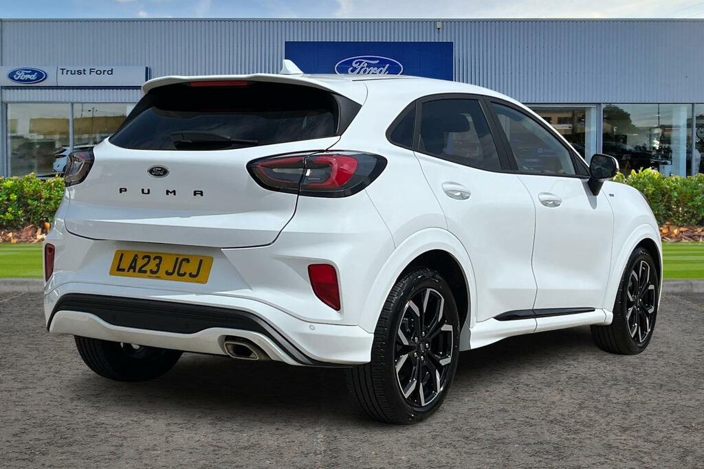 Ford Puma 1.0T Ecoboost Mhev St-line X Suv Hybrid White #4