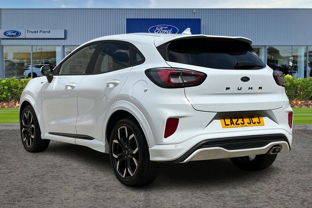 Ford Puma 1.0T Ecoboost Mhev St-line X Suv Hybrid White #2